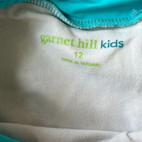 Garnet Hill kids swim bottoms size 12 - Picture 2 of 4